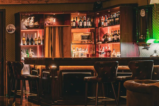 Marina room bar for Christmas parties and company celebrations